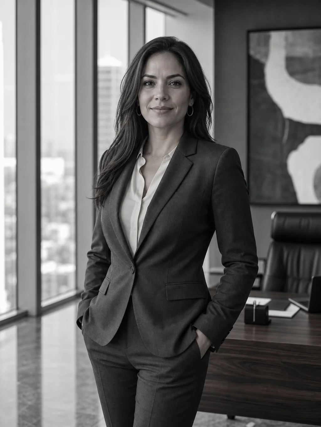 Portrait of Elena Rodriguez, Associate, IP Transactions at Summit IP Counsel